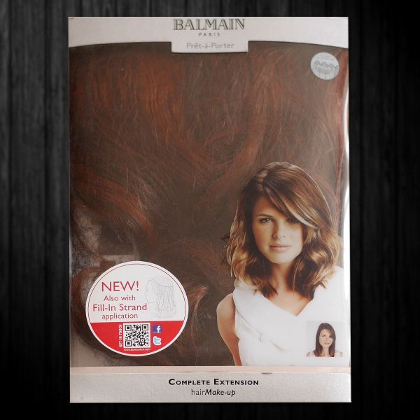 BALMAIN Hair Make-Up 25cm Complete Extension - Wild Fire