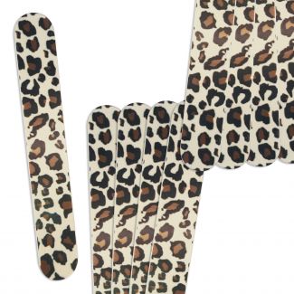 Leoparden-Nagelfeilen (9er Pack)